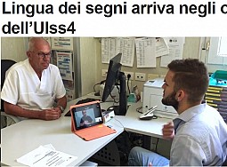 Lingua dei segni arriva negli ospedali dell’ULSS 4 Veneto Orientale
